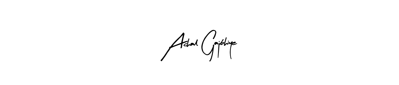 How to make Achal Gajbhiye signature? Arty Signature is a professional autograph style. Create handwritten signature for Achal Gajbhiye name. Achal Gajbhiye signature style 8 images and pictures png