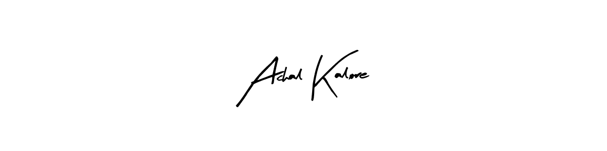 This is the best signature style for the Achal Kalore name. Also you like these signature font (Arty Signature). Mix name signature. Achal Kalore signature style 8 images and pictures png