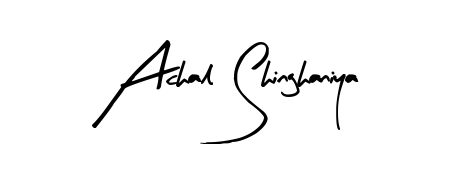 How to Draw Achal Shinghaniya signature style? Arty Signature is a latest design signature styles for name Achal Shinghaniya. Achal Shinghaniya signature style 8 images and pictures png