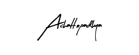 Build your personal autograph collection for name Achattopadhya with Arty Signature design. Browse, select, and save your favorites. Achattopadhya signature style 8 images and pictures png