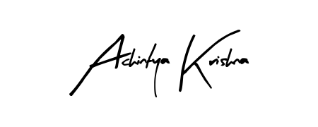 It looks like you need a new signature style for name Achintya Krishna. Design unique handwritten (Arty Signature) signature with our free signature maker in just a few clicks. Achintya Krishna signature style 8 images and pictures png
