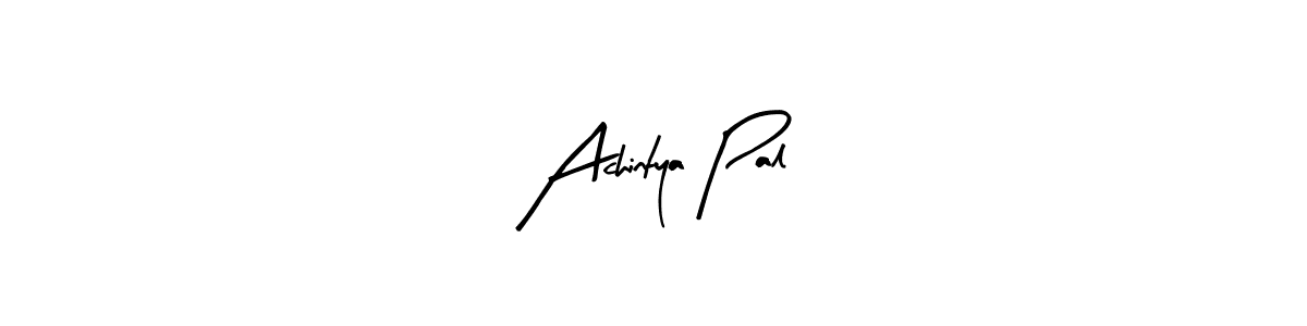 Achintya Pal stylish signature style. Best Handwritten Sign (Arty Signature) for my name. Handwritten Signature Collection Ideas for my name Achintya Pal. Achintya Pal signature style 8 images and pictures png