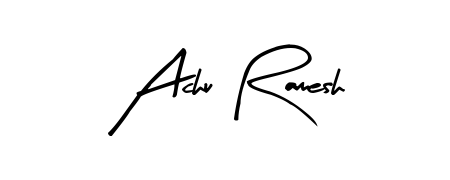 Quickly download Achu Ramesh name signature in high-resolution PNG using Arty Signature style. Ready to insert into PDFs and online applications. Achu Ramesh signature style 8 images and pictures png