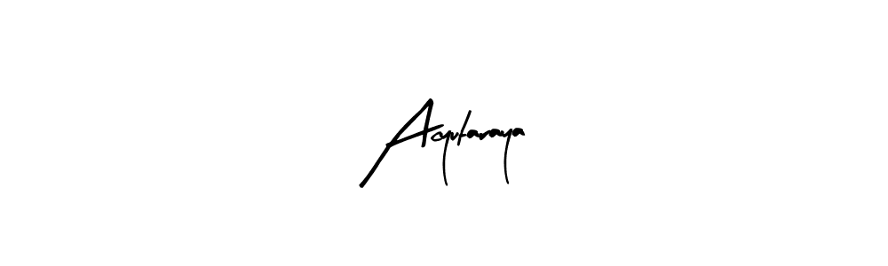 You should practise on your own different ways (Arty Signature) to write your name (Acyutaraya) in signature. don't let someone else do it for you. Acyutaraya signature style 8 images and pictures png