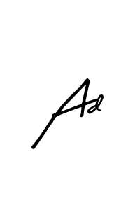 Check out images of Autograph of Ad name. Actor Ad Signature Style. Arty Signature is a professional sign style online. Ad signature style 8 images and pictures png