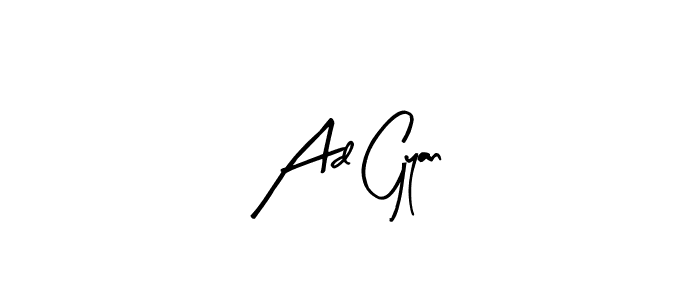 Also You can easily find your signature by using the search form. We will create Ad Gyan name handwritten signature images for you free of cost using Arty Signature sign style. Ad Gyan signature style 8 images and pictures png