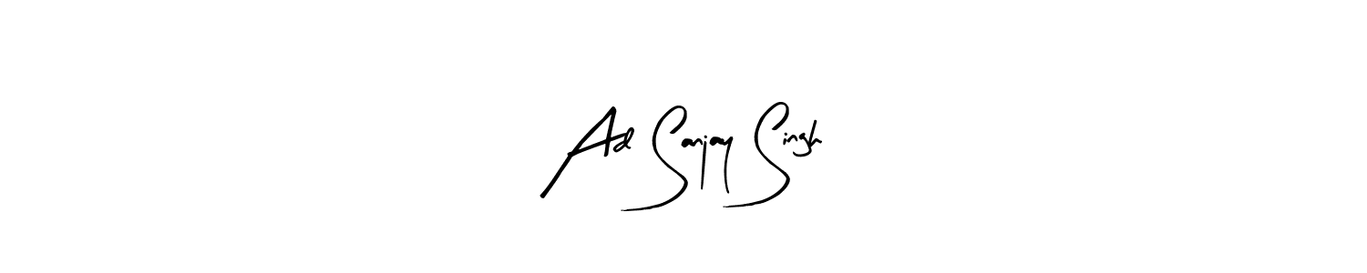 Once you've used our free online signature maker to create your best signature Arty Signature style, it's time to enjoy all of the benefits that Ad Sanjay Singh name signing documents. Ad Sanjay Singh signature style 8 images and pictures png