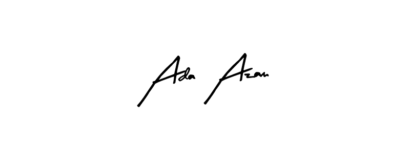 Make a beautiful signature design for name Ada Azam. Use this online signature maker to create a handwritten signature for free. Ada Azam signature style 8 images and pictures png