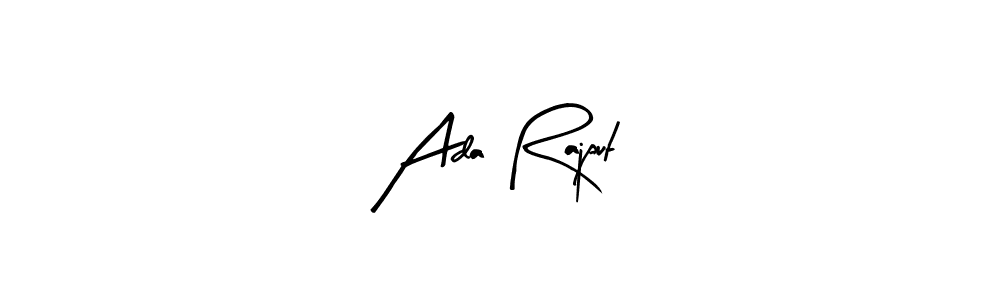 Create a beautiful signature design for name Ada Rajput. With this signature (Arty Signature) fonts, you can make a handwritten signature for free. Ada Rajput signature style 8 images and pictures png