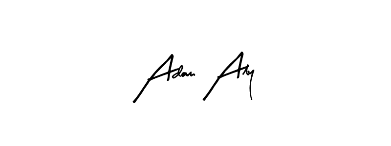 if you are searching for the best signature style for your name Adam Aly. so please give up your signature search. here we have designed multiple signature styles  using Arty Signature. Adam Aly signature style 8 images and pictures png