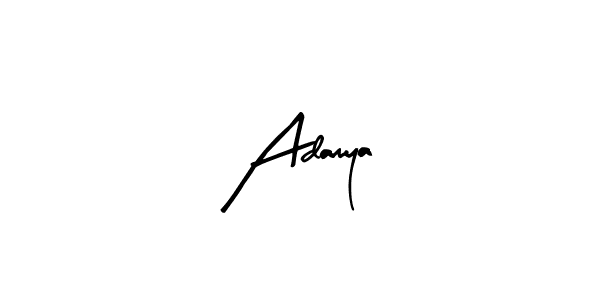 How to make Adamya signature? Arty Signature is a professional autograph style. Create handwritten signature for Adamya name. Adamya signature style 8 images and pictures png