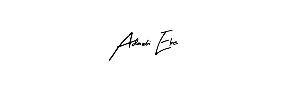 How to make Adaobi Eke name signature. Use Arty Signature style for creating short signs online. This is the latest handwritten sign. Adaobi Eke signature style 8 images and pictures png