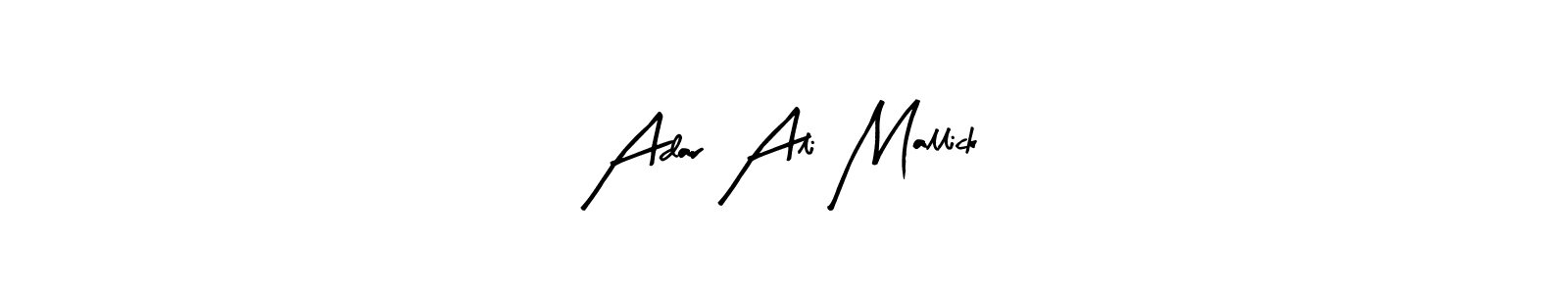 Check out images of Autograph of Adar Ali Mallick name. Actor Adar Ali Mallick Signature Style. Arty Signature is a professional sign style online. Adar Ali Mallick signature style 8 images and pictures png