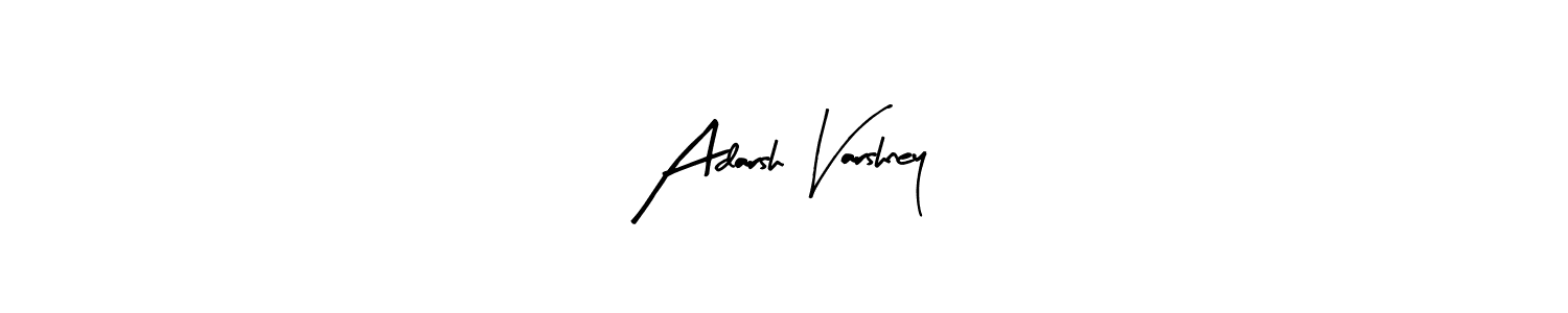 You can use this online signature creator to create a handwritten signature for the name Adarsh Varshney. This is the best online autograph maker. Adarsh Varshney signature style 8 images and pictures png