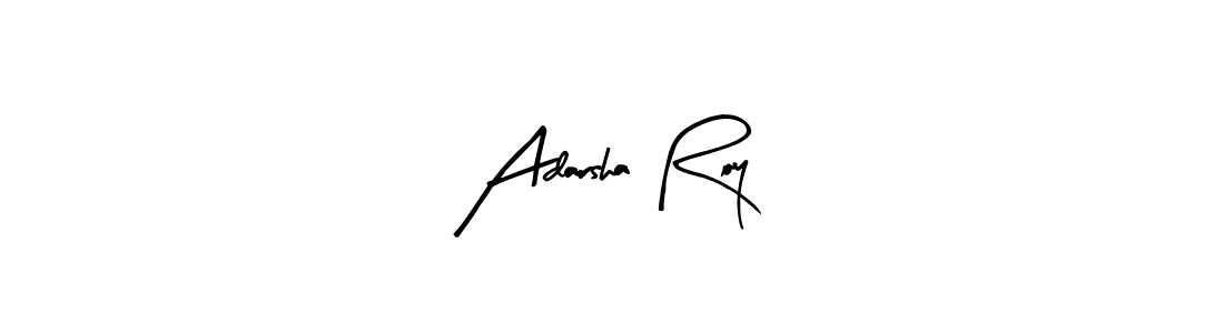 if you are searching for the best signature style for your name Adarsha Roy. so please give up your signature search. here we have designed multiple signature styles  using Arty Signature. Adarsha Roy signature style 8 images and pictures png