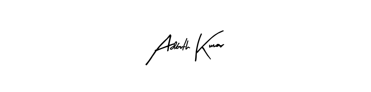 You should practise on your own different ways (Arty Signature) to write your name (Adbuth Kumar) in signature. don't let someone else do it for you. Adbuth Kumar signature style 8 images and pictures png