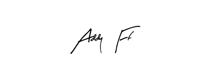 How to Draw Addy  Ff signature style? Arty Signature is a latest design signature styles for name Addy  Ff. Addy  Ff signature style 8 images and pictures png