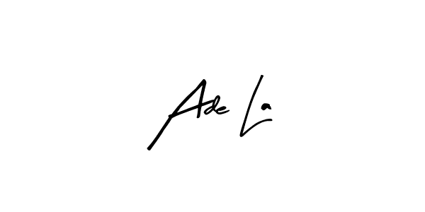 Make a beautiful signature design for name Ade La. Use this online signature maker to create a handwritten signature for free. Ade La signature style 8 images and pictures png