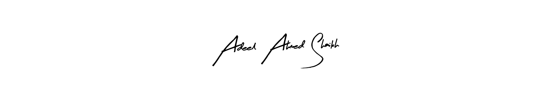 Make a short Adeel Ahmed Shaikh signature style. Manage your documents anywhere anytime using Arty Signature. Create and add eSignatures, submit forms, share and send files easily. Adeel Ahmed Shaikh signature style 8 images and pictures png