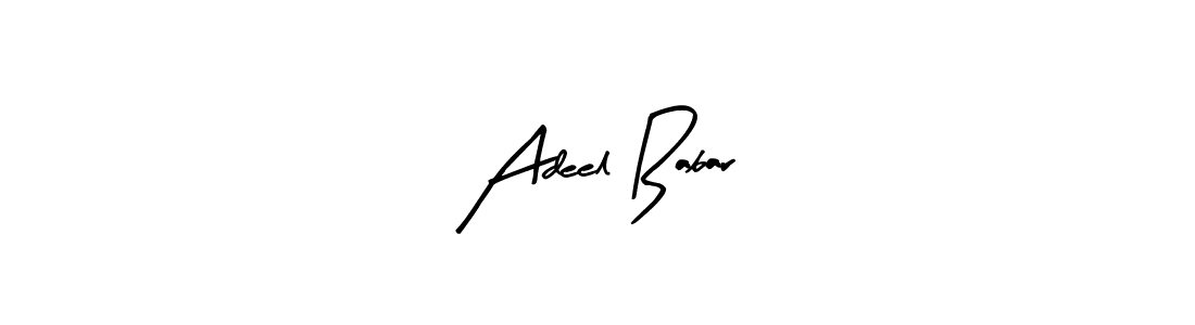 Best and Professional Signature Style for Adeel Babar. Arty Signature Best Signature Style Collection. Adeel Babar signature style 8 images and pictures png