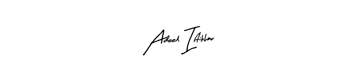 Adeel Iftikhar stylish signature style. Best Handwritten Sign (Arty Signature) for my name. Handwritten Signature Collection Ideas for my name Adeel Iftikhar. Adeel Iftikhar signature style 8 images and pictures png