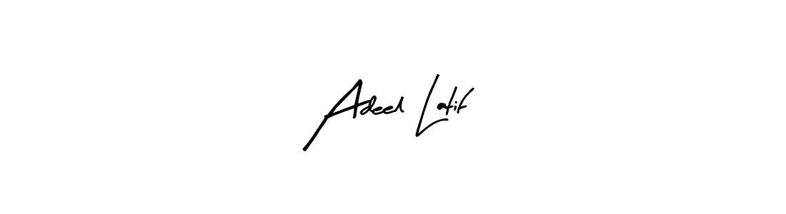 Design your own signature with our free online signature maker. With this signature software, you can create a handwritten (Arty Signature) signature for name Adeel Latif. Adeel Latif signature style 8 images and pictures png