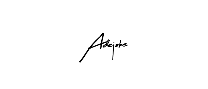 Use a signature maker to create a handwritten signature online. With this signature software, you can design (Arty Signature) your own signature for name Adejoke. Adejoke signature style 8 images and pictures png