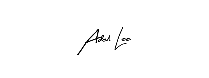 The best way (Arty Signature) to make a short signature is to pick only two or three words in your name. The name Adel Lee include a total of six letters. For converting this name. Adel Lee signature style 8 images and pictures png