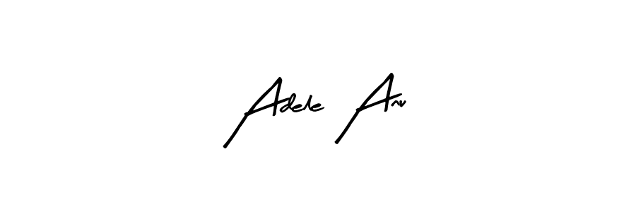 You should practise on your own different ways (Arty Signature) to write your name (Adele Anu) in signature. don't let someone else do it for you. Adele Anu signature style 8 images and pictures png