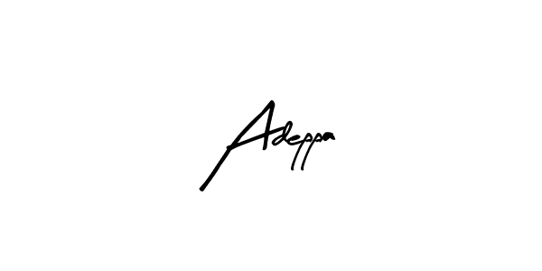 Best and Professional Signature Style for Adeppa. Arty Signature Best Signature Style Collection. Adeppa signature style 8 images and pictures png
