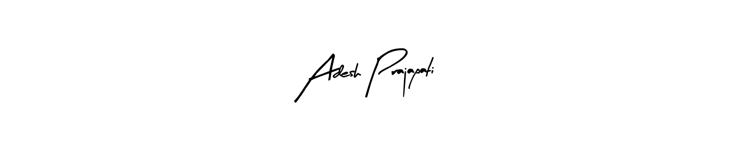 Make a beautiful signature design for name Adesh Prajapati. Use this online signature maker to create a handwritten signature for free. Adesh Prajapati signature style 8 images and pictures png