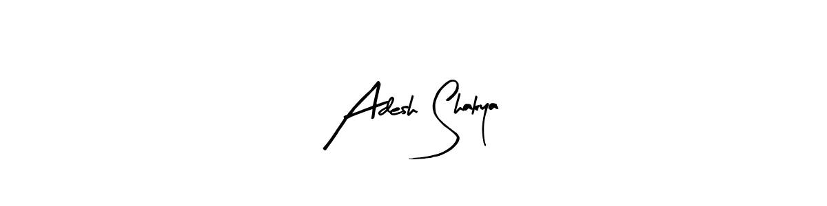 This is the best signature style for the Adesh Shakya name. Also you like these signature font (Arty Signature). Mix name signature. Adesh Shakya signature style 8 images and pictures png