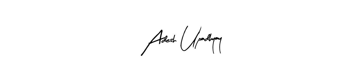 Check out images of Autograph of Adesh Upadhyay name. Actor Adesh Upadhyay Signature Style. Arty Signature is a professional sign style online. Adesh Upadhyay signature style 8 images and pictures png