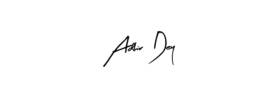 How to make Adhir Dey signature? Arty Signature is a professional autograph style. Create handwritten signature for Adhir Dey name. Adhir Dey signature style 8 images and pictures png