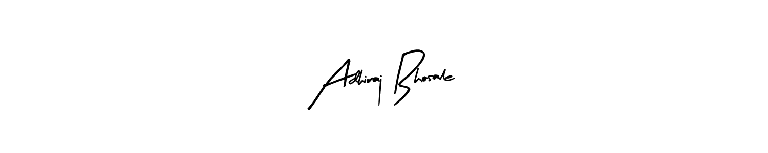 Make a beautiful signature design for name Adhiraj Bhosale. Use this online signature maker to create a handwritten signature for free. Adhiraj Bhosale signature style 8 images and pictures png