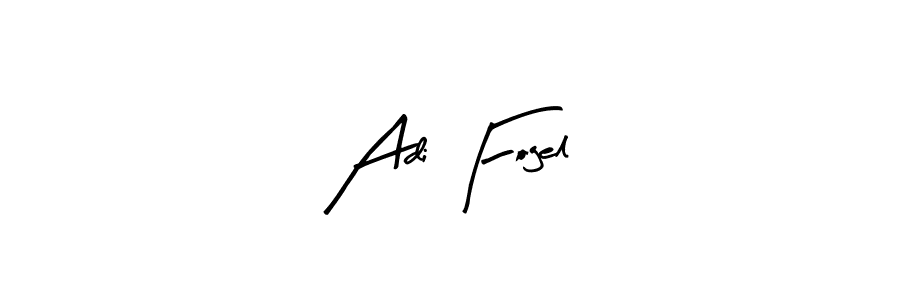 Also You can easily find your signature by using the search form. We will create Adi Fogel name handwritten signature images for you free of cost using Arty Signature sign style. Adi Fogel signature style 8 images and pictures png