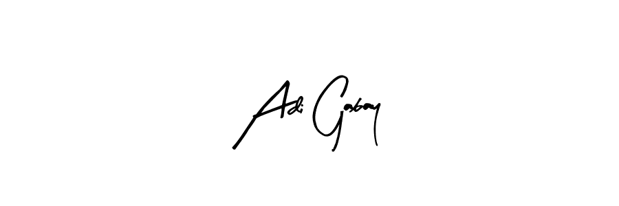 You can use this online signature creator to create a handwritten signature for the name Adi Gabay. This is the best online autograph maker. Adi Gabay signature style 8 images and pictures png