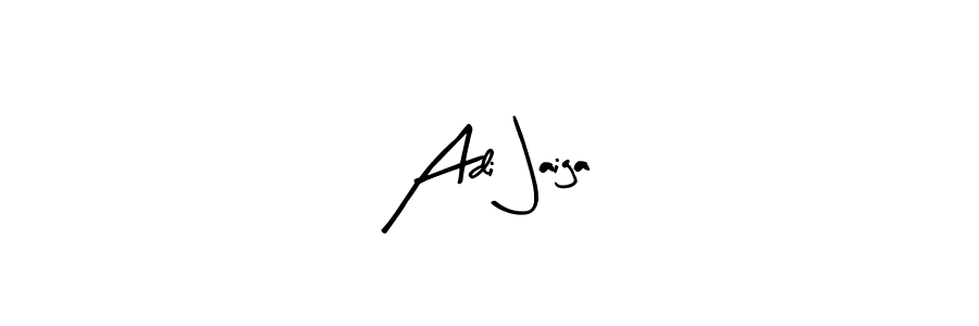 How to make Adi Jaiga signature? Arty Signature is a professional autograph style. Create handwritten signature for Adi Jaiga name. Adi Jaiga signature style 8 images and pictures png