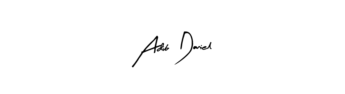 Make a beautiful signature design for name Adib Daniel. Use this online signature maker to create a handwritten signature for free. Adib Daniel signature style 8 images and pictures png