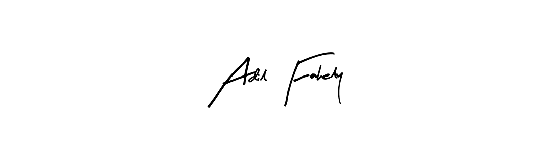 Make a beautiful signature design for name Adil Fahely. Use this online signature maker to create a handwritten signature for free. Adil Fahely signature style 8 images and pictures png