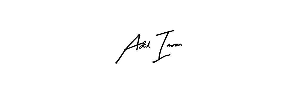 How to make Adil Imran name signature. Use Arty Signature style for creating short signs online. This is the latest handwritten sign. Adil Imran signature style 8 images and pictures png