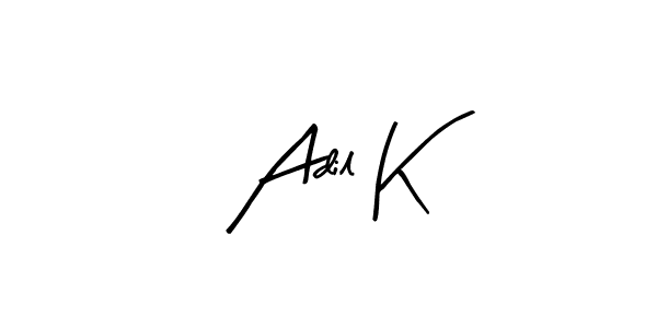Here are the top 10 professional signature styles for the name Adil K. These are the best autograph styles you can use for your name. Adil K signature style 8 images and pictures png