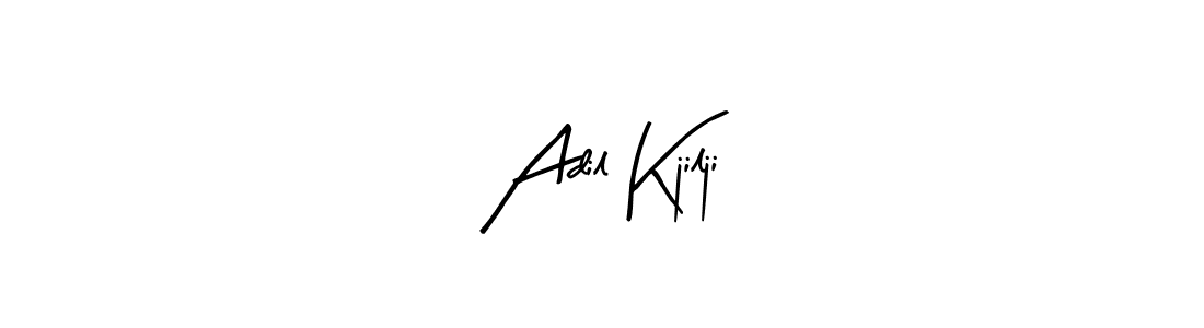 Make a beautiful signature design for name Adil Kjilji. Use this online signature maker to create a handwritten signature for free. Adil Kjilji signature style 8 images and pictures png