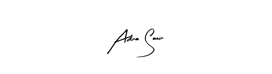 Make a beautiful signature design for name Adina Samin. Use this online signature maker to create a handwritten signature for free. Adina Samin signature style 8 images and pictures png