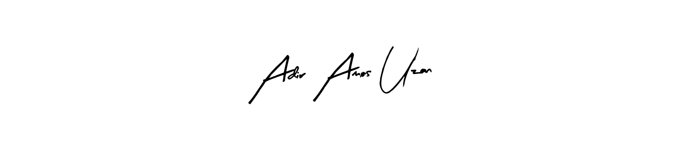 Make a short Adir Amos Uzan signature style. Manage your documents anywhere anytime using Arty Signature. Create and add eSignatures, submit forms, share and send files easily. Adir Amos Uzan signature style 8 images and pictures png