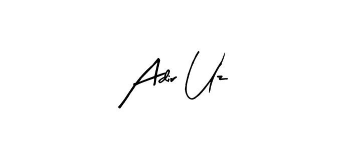 Also we have Adir Uz name is the best signature style. Create professional handwritten signature collection using Arty Signature autograph style. Adir Uz signature style 8 images and pictures png