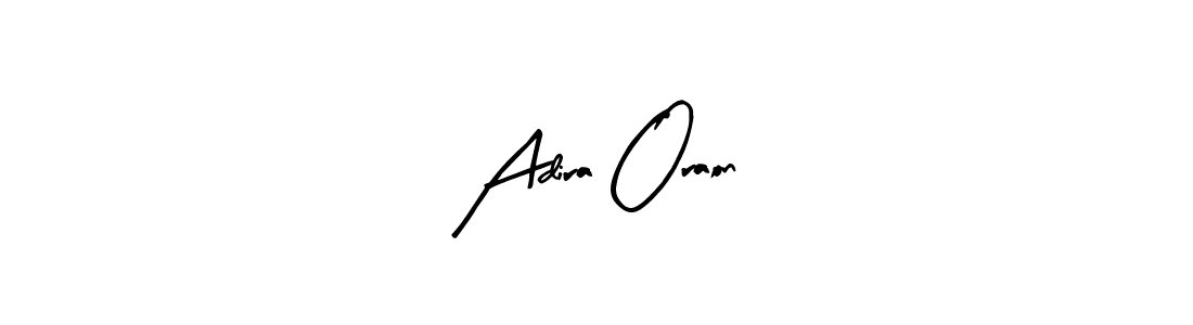 Create a beautiful signature design for name Adira Oraon. With this signature (Arty Signature) fonts, you can make a handwritten signature for free. Adira Oraon signature style 8 images and pictures png