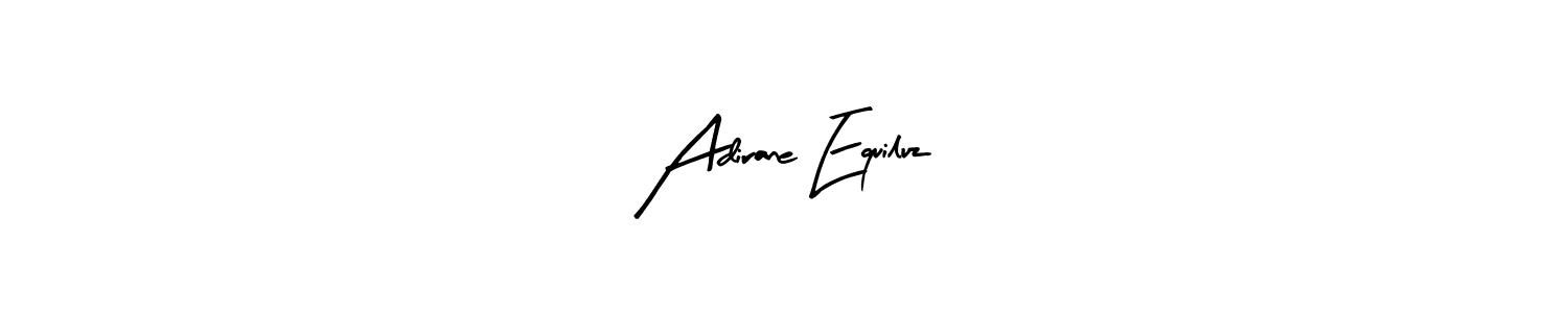 Make a beautiful signature design for name Adirane Equiluz. With this signature (Arty Signature) style, you can create a handwritten signature for free. Adirane Equiluz signature style 8 images and pictures png