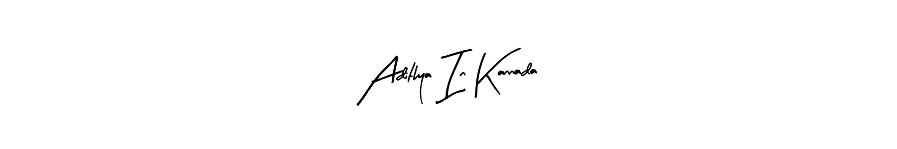 Also we have Adithya In Kannada name is the best signature style. Create professional handwritten signature collection using Arty Signature autograph style. Adithya In Kannada signature style 8 images and pictures png