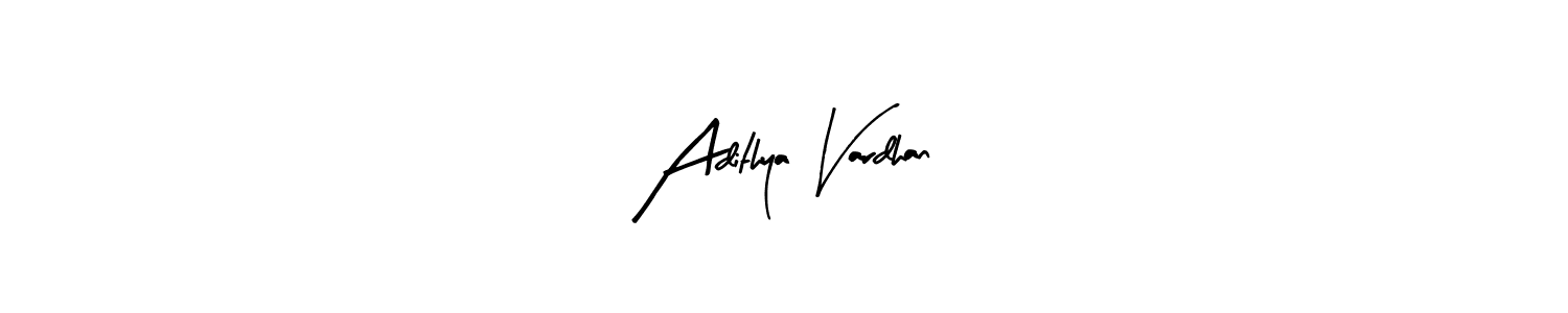 if you are searching for the best signature style for your name Adithya Vardhan. so please give up your signature search. here we have designed multiple signature styles  using Arty Signature. Adithya Vardhan signature style 8 images and pictures png